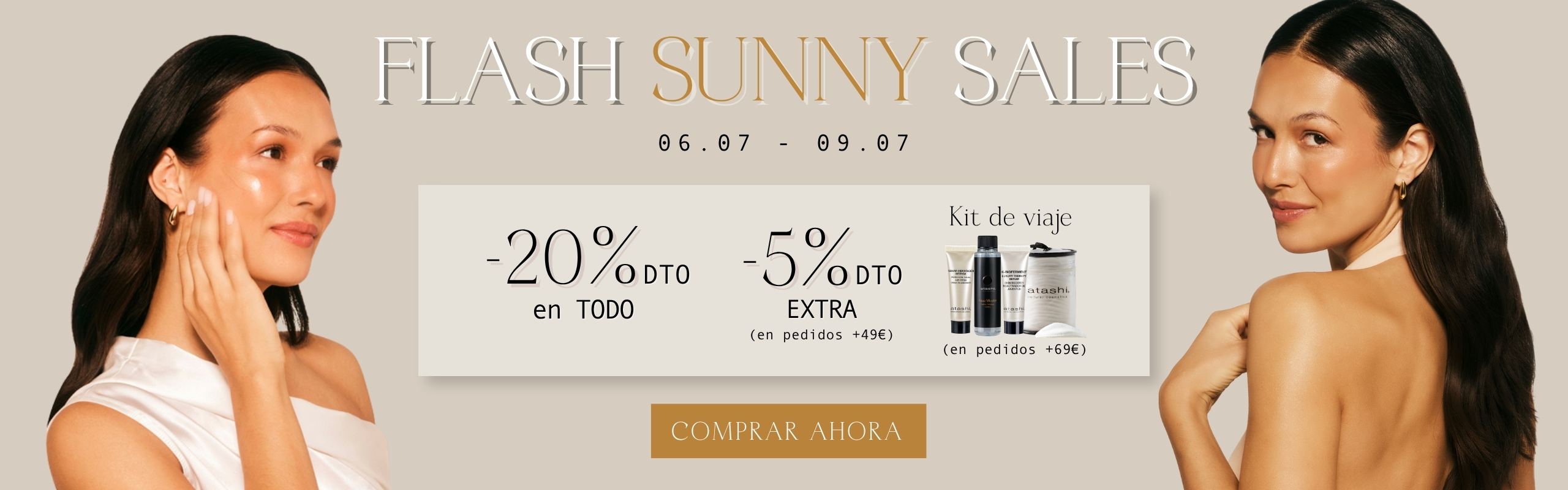 REBAJAS julio flash sunny sales 2026